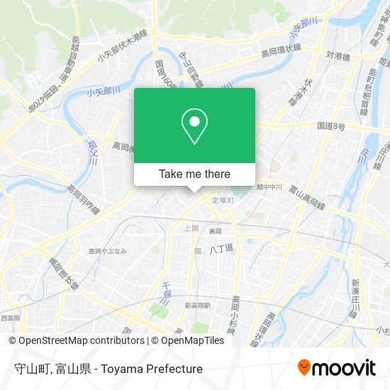 守山町 map