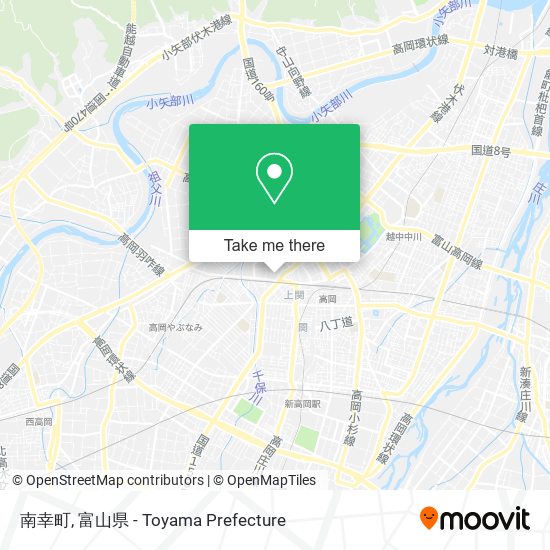 南幸町 map