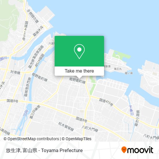 放生津 map