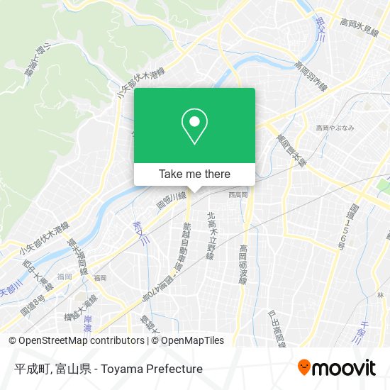 平成町 map