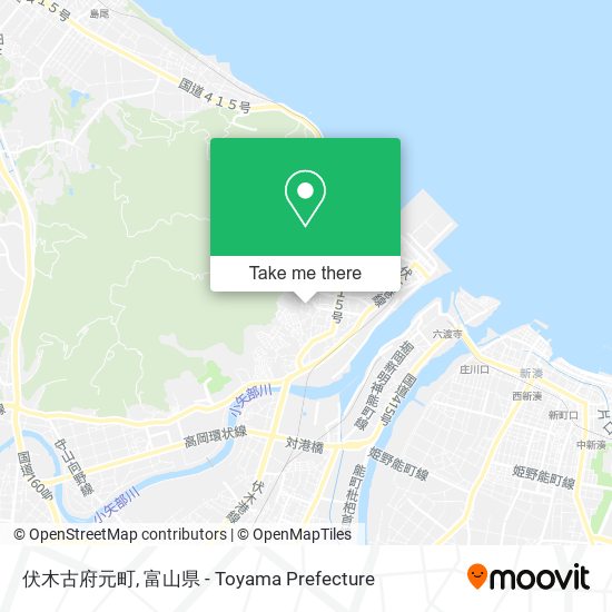 伏木古府元町 map