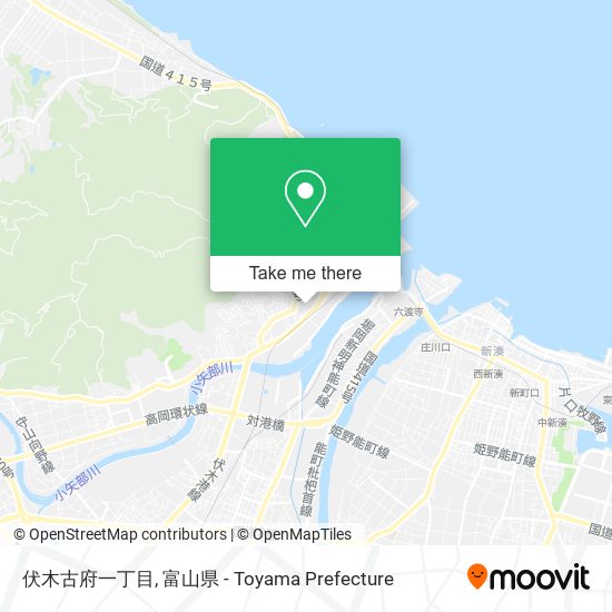 伏木古府一丁目 map