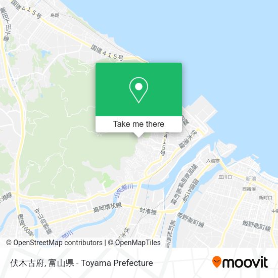 伏木古府 map