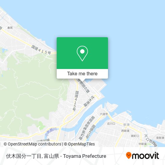 伏木国分一丁目 map
