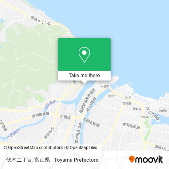 伏木二丁目 map