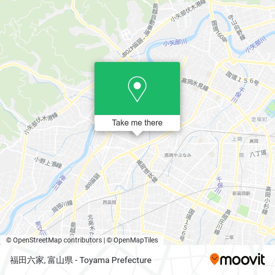 福田六家 map