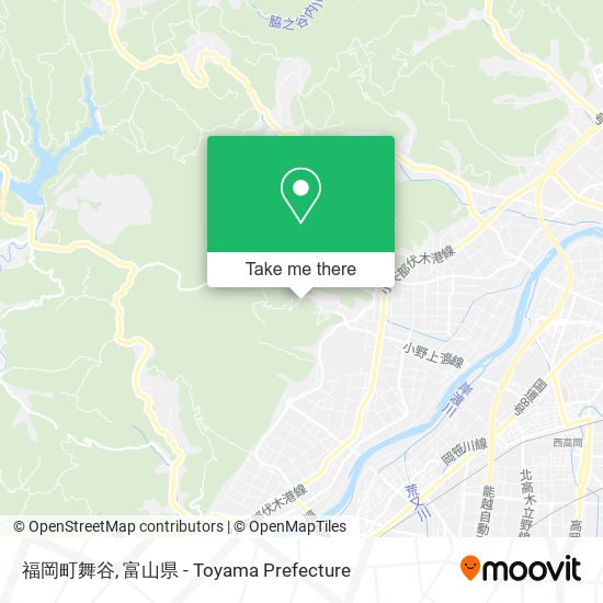 福岡町舞谷 map