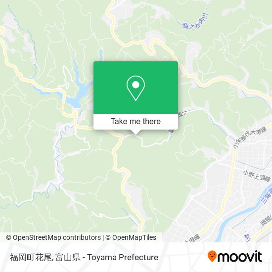 福岡町花尾 map