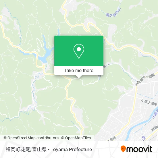 福岡町花尾 map