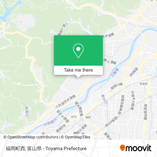 福岡町西 map