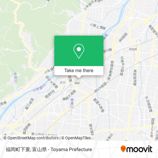 福岡町下蓑 map