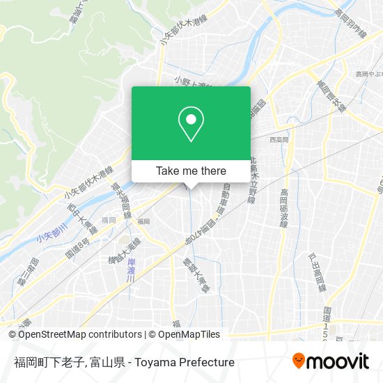 福岡町下老子 map