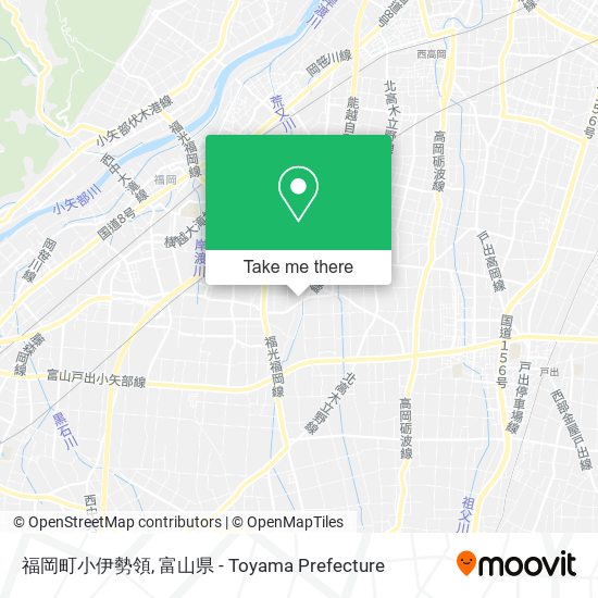 福岡町小伊勢領 map