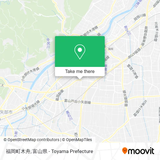 福岡町木舟 map