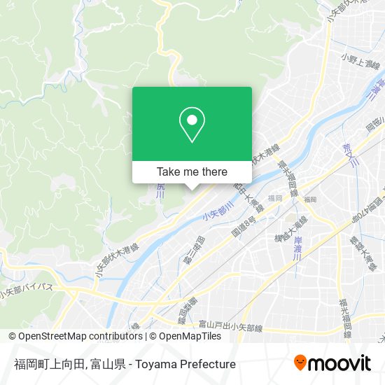 福岡町上向田 map