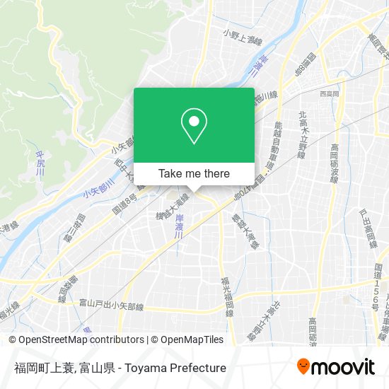 福岡町上蓑 map
