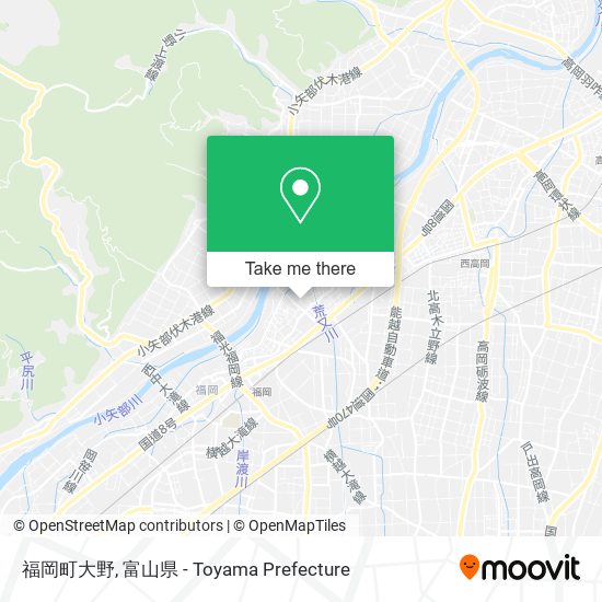 福岡町大野 map