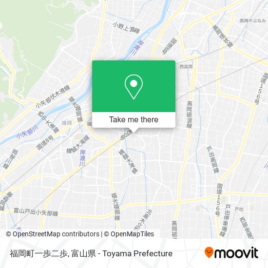 福岡町一歩二歩 map
