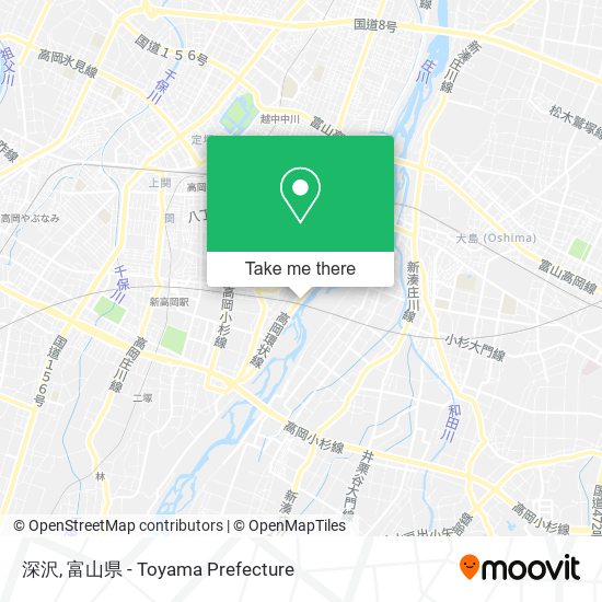 深沢 map