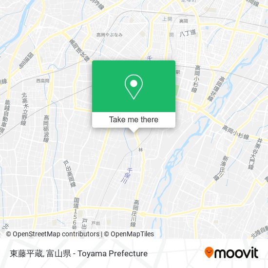 東藤平蔵 map