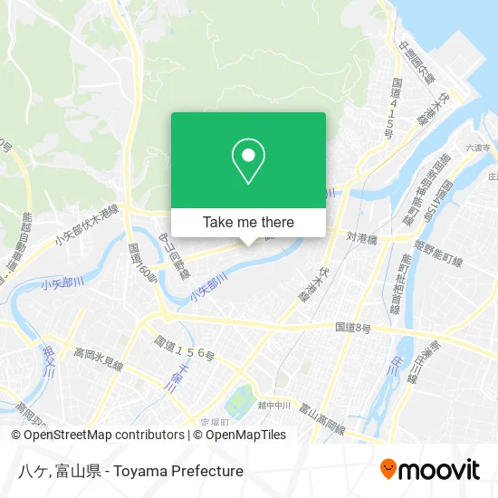 八ケ map