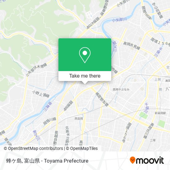 蜂ケ島 map