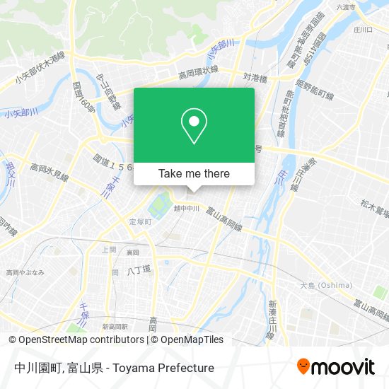 中川園町 map
