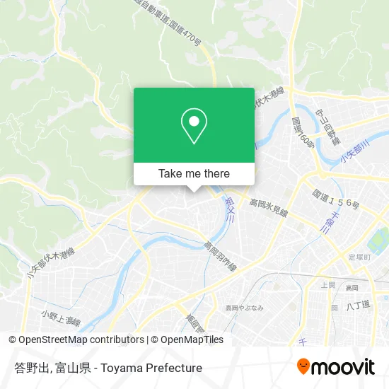 答野出 map