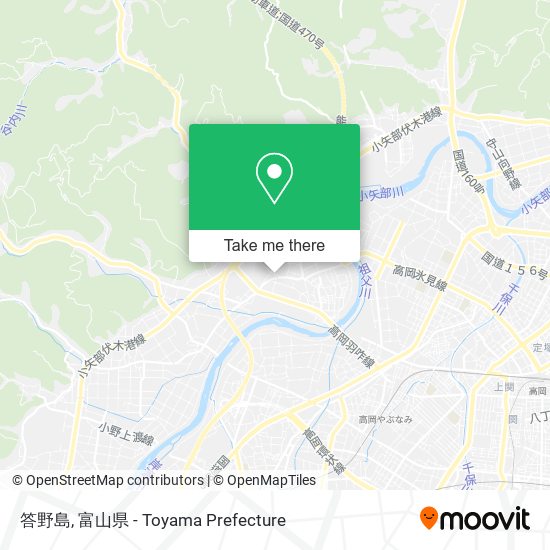 答野島 map