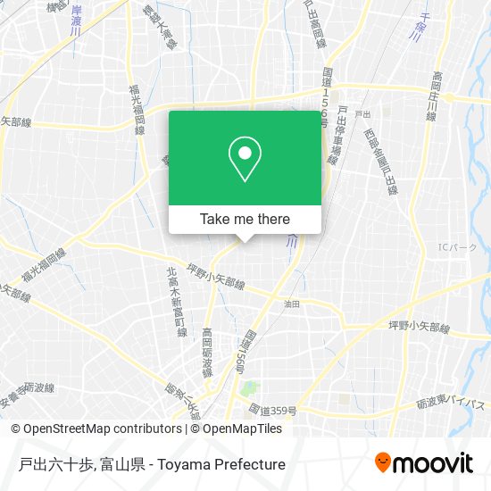 戸出六十歩 map