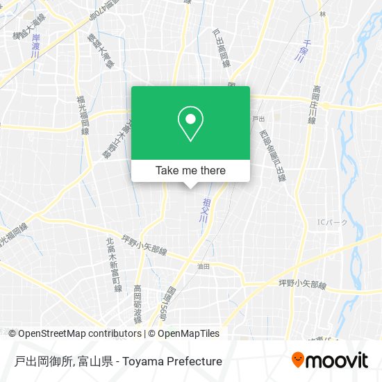 戸出岡御所 map