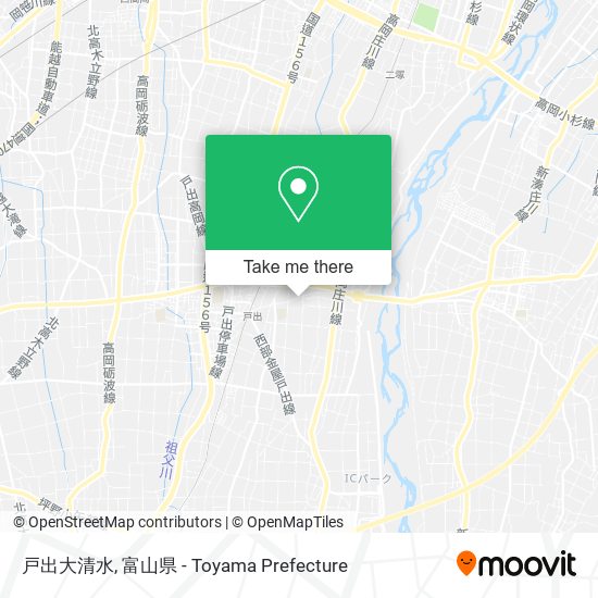 戸出大清水 map