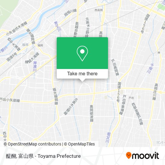 醍醐 map