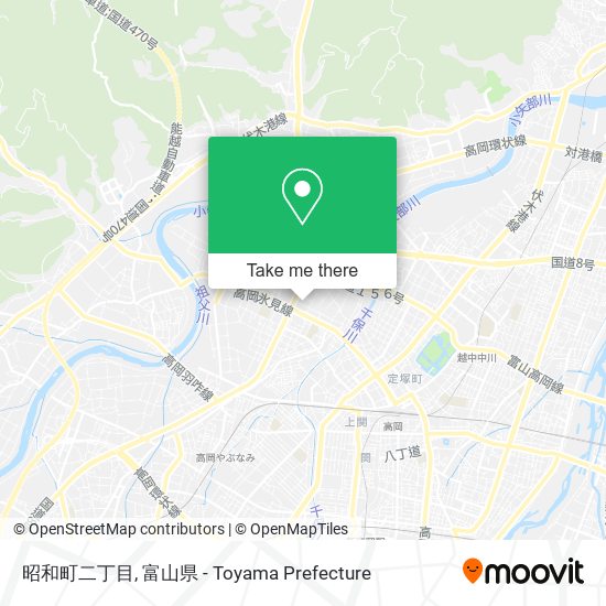 昭和町二丁目 map