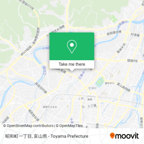 昭和町一丁目 map