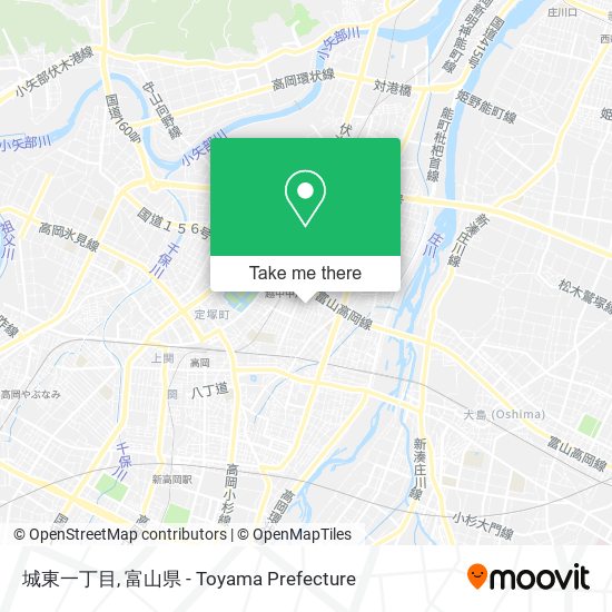 城東一丁目 map