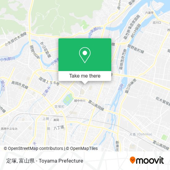 定塚 map