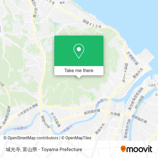 城光寺 map