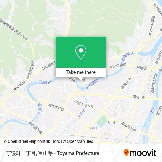 守護町一丁目 map