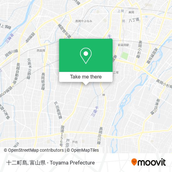 十二町島 map