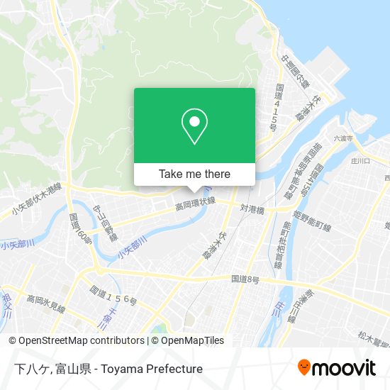 下八ケ map