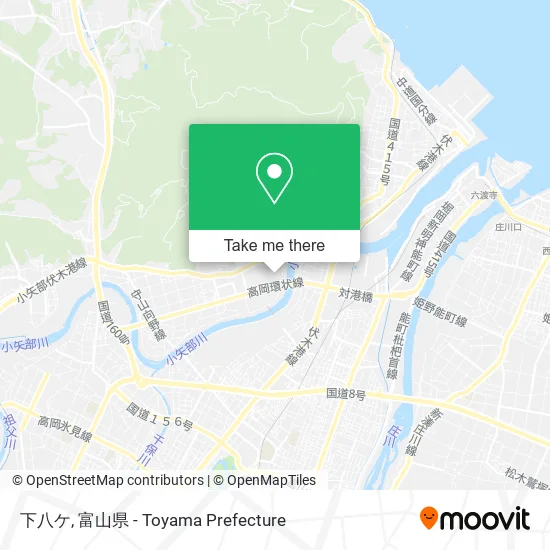下八ケ map
