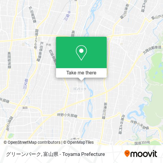 グリーンパーク map