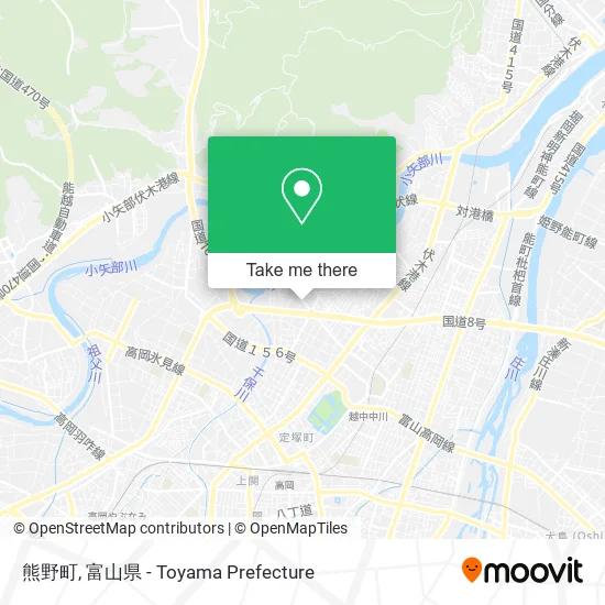 熊野町 map