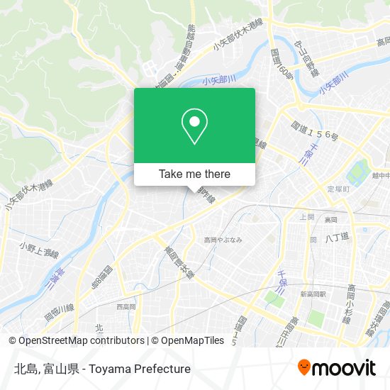 北島 map