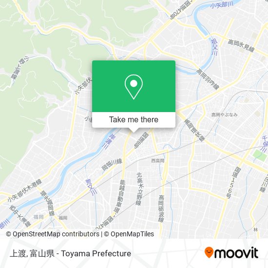上渡 map