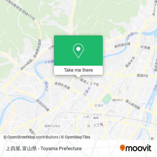 上四屋 map