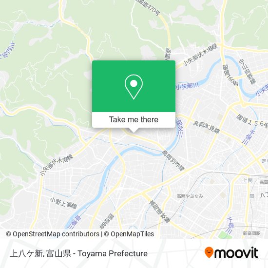 上八ケ新 map
