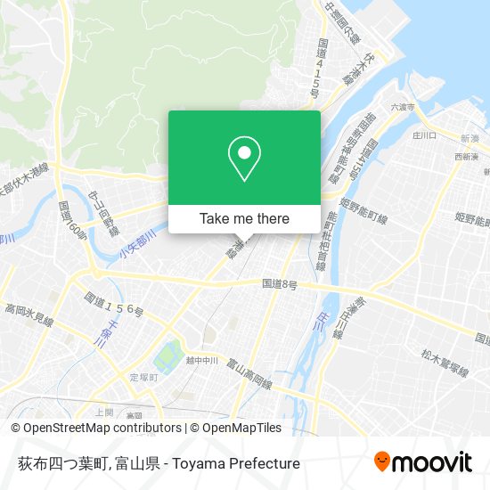 荻布四つ葉町 map