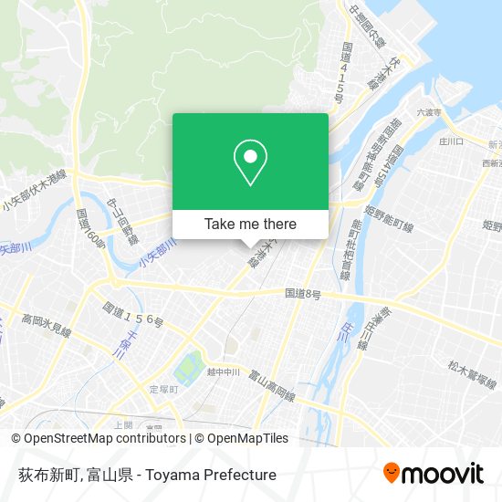 荻布新町 map